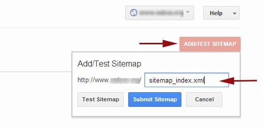 sitemap issue in wordpress CMS