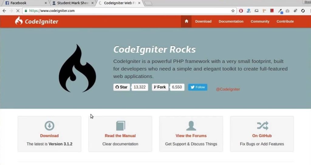 CodeIgniter - necessities, and installation