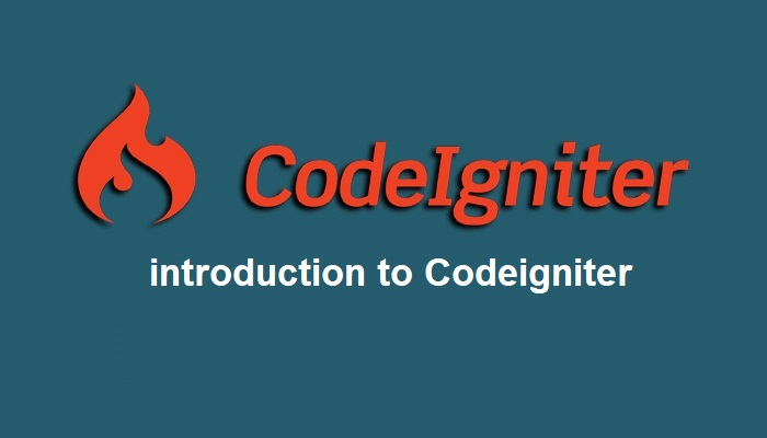 introduction of codeigniter