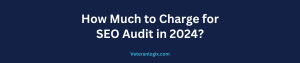 how much to charge for SEO Audit in 2024